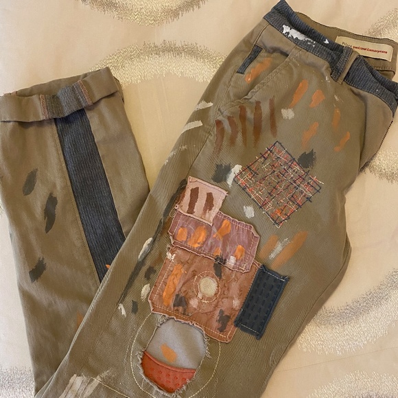 Anthropologie Pants - Anthropologie Pilcro deco pants Size 27